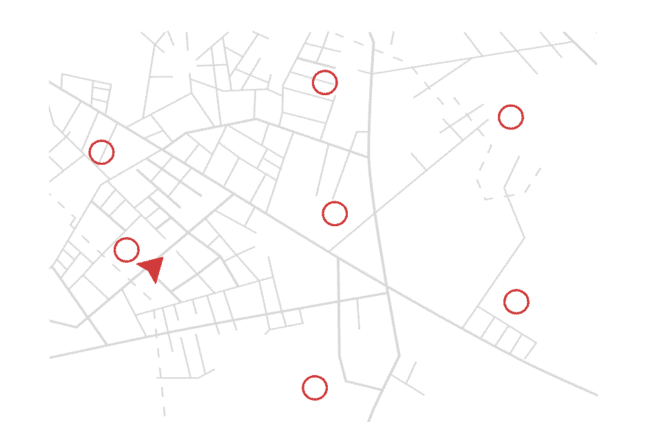 гиф изображение карты города